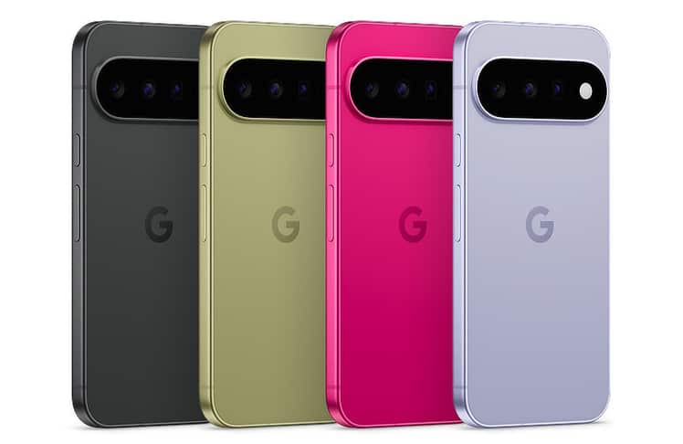 Das Pixel 11 kommt in den Farben Obsidian Pistachio, Hibiscus und Frost auf den Markt.