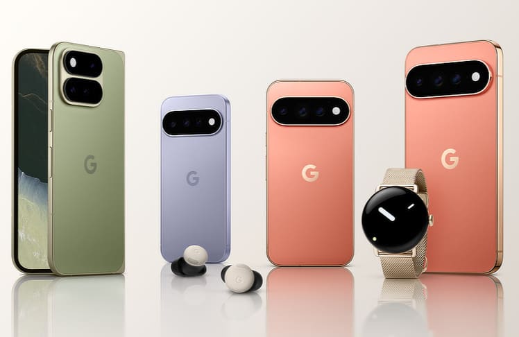 Pixel 11 Pro Fold, Pixel 11, Pixel 11 Pro und Pixel 11 Pro XL sowie die Pixel Watch 5 und die Pixel Buds Pro 2.
