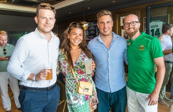 Intensives Networking rund um Rapids erfolgreichen Europacup-Abend