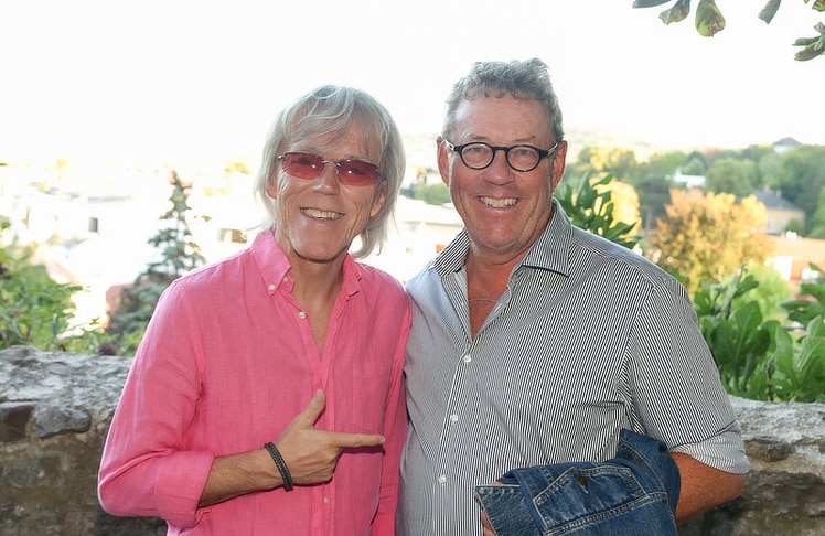Musiker Christian Deix (l.) und Schauspieler Herbert Steinböck.