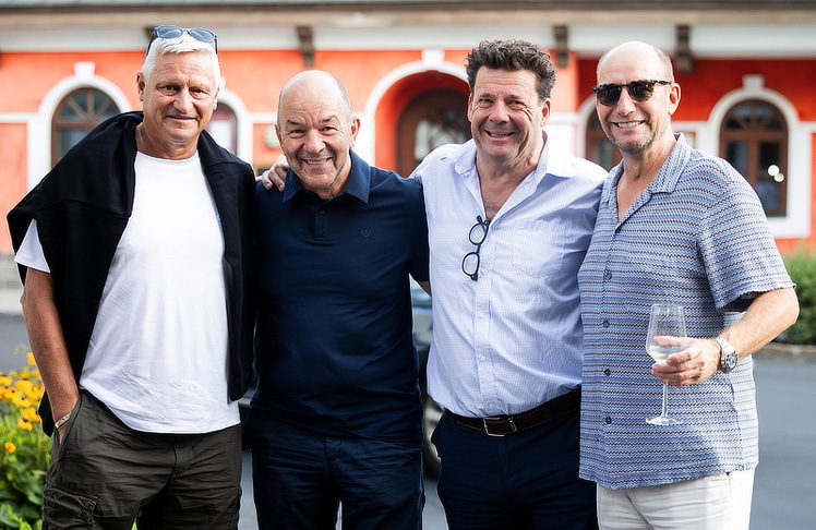 V.l.n.r.: Stefan Blöcher, Giovanni, Ivan Marzola und Stefan Gilmozzi © Michelle Hirnsberger Photography