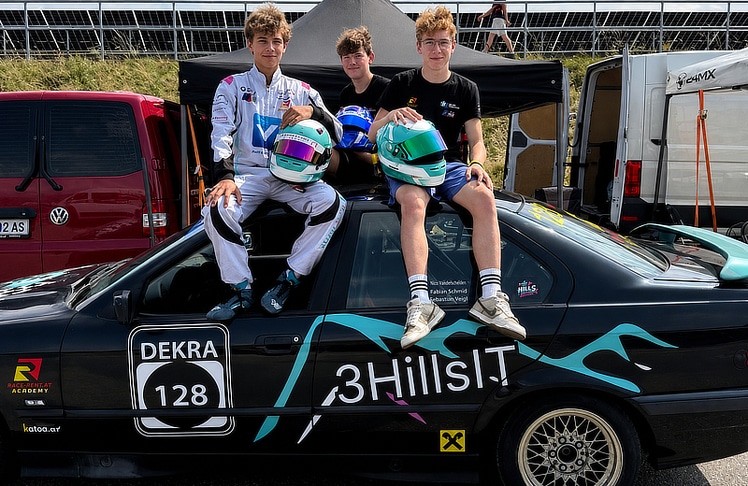 Niel Werksnies, Sebastian Veigl und Florian Schmid © 3HillsIT