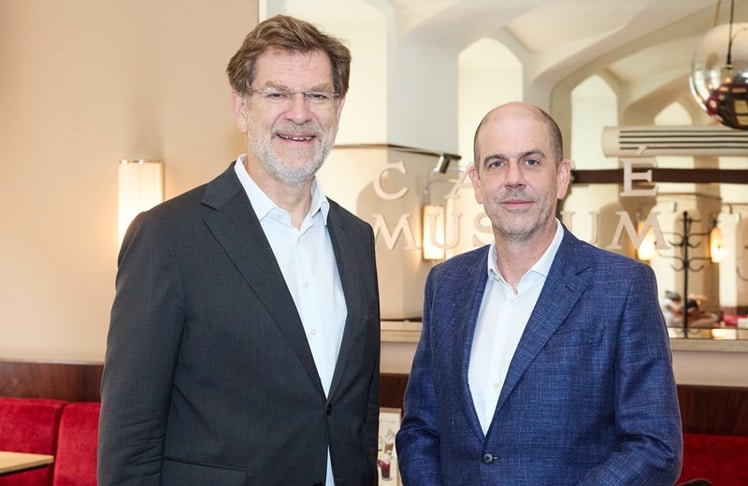 Andreas Zakostelsky (l.) und Peter Hajek