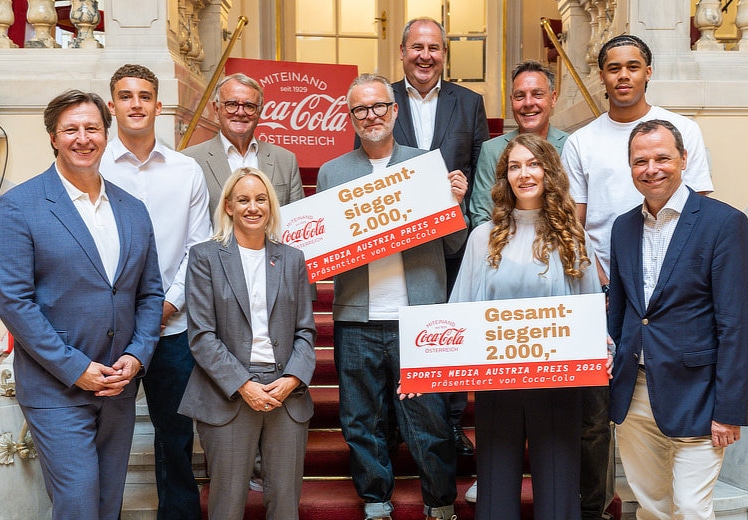 Beim Sports Media Austria Preis gab es heuer gleich zwei Sieger