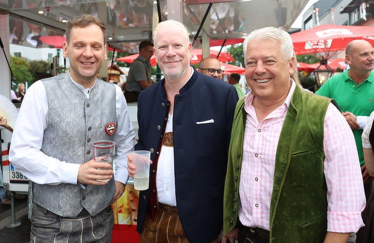 V.l.n.r.: SPÖ-Klubobmann Philip Kucher, Kommunikationsberater Heimo Lepuschitz und Landtagsabgeordneter Hans Arsenovic.
