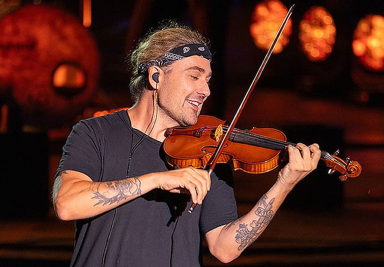 David Garrett brachte Popgeschichte auf die Seebühne Mörbisch
