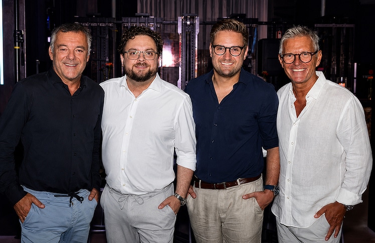 V.l.n.r.: Kurt & Tassilo Posch, Moritz und Roland Schäffner © Ontime Logistics/Ines Wurm