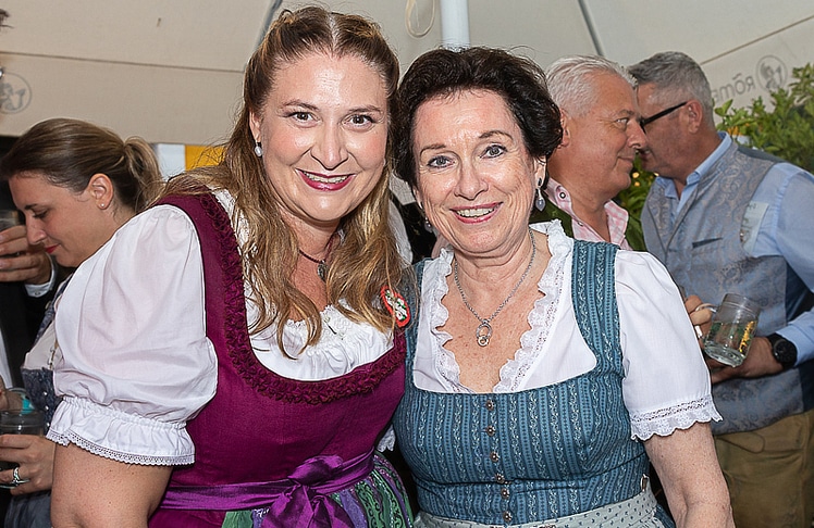 Barbara Novak (links), Vizebürgermeisterin von Wien und Margarete Kriz-Zwittkovits, Präsidentin der WK Wien und Obfrau des Wiener Wirtschaftsbundes © LEADERSNET/R. Brunhölzl