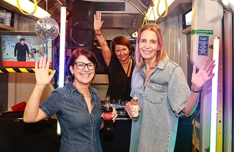 Wiener Straßenbahn wurde zum Treffpunkt der Marketingbranche