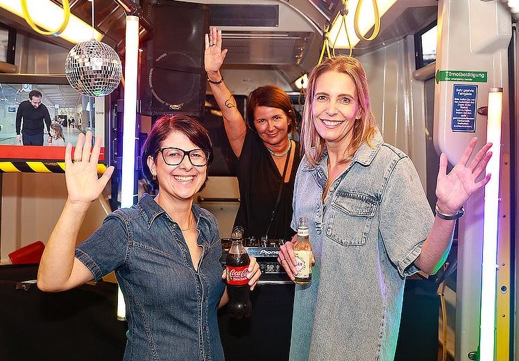 Wiener Straßenbahn wurde zum Treffpunkt der Marketingbranche