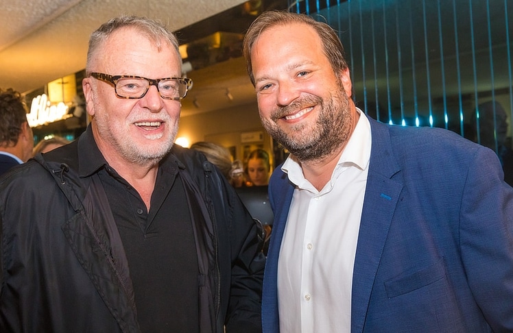 V.l.n.r.: Stefan Ruzowitzky und Alexander Glehr 