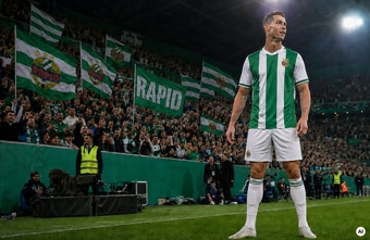 Mysteriöse Plakate entfachen Ronaldo-Gerüchte bei Rapid