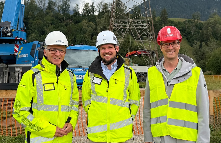 V.l.n.r.: Gerhard Christiner, Patrick Rupp und Thomas Reingruber © Carolina Burger