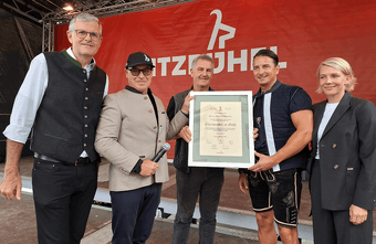 Kitzbühel Tourismus zeichnete Andreas Gabalier mit Goldener Gams aus
