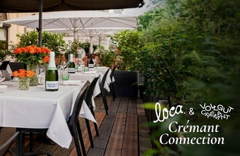 Spitzenrestaurant Loca – Casual Fine Dining lädt zur Crémant Verkostung in den 1. Wiener Bezirk