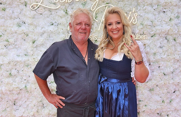 Rosi's Sohn Fridel und Partnerin Anja Autenrieth