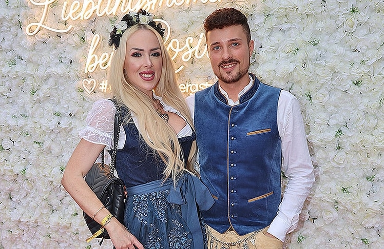 Sängerin Lydia Kelovits und Reality-TV-Star Johannes Höfinger 