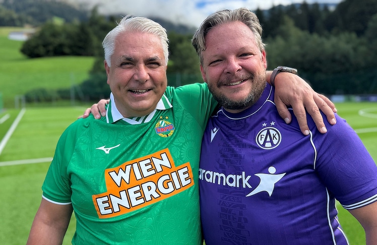 Peter Bosek (links) und Dominic Schmid © LEADERSNET/A. Rieck 