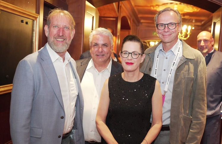V.l.n.r.: Alexander Müllner, Peter Bosek, Gerda Holzinger-Burgstaller und Andreas Bierwirth © LEADERSNET/A. Rieck