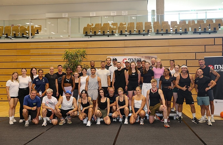 Bei der dritten Runde der Sportchallenge
wurde mit acht Teams zu je
vier Sportler:innen für den guten Zweck
gesportelt.