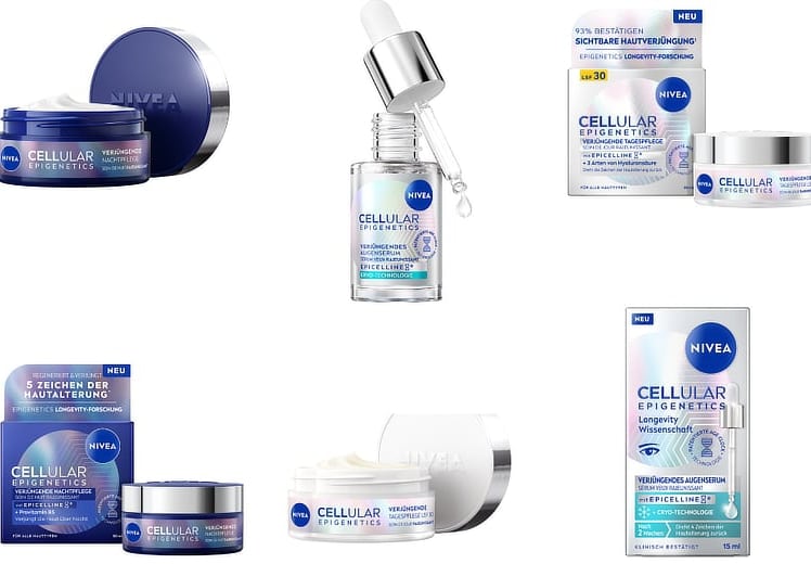 Nivea erweitert Cellular Epigenetics Linie um drei neue Produkte
