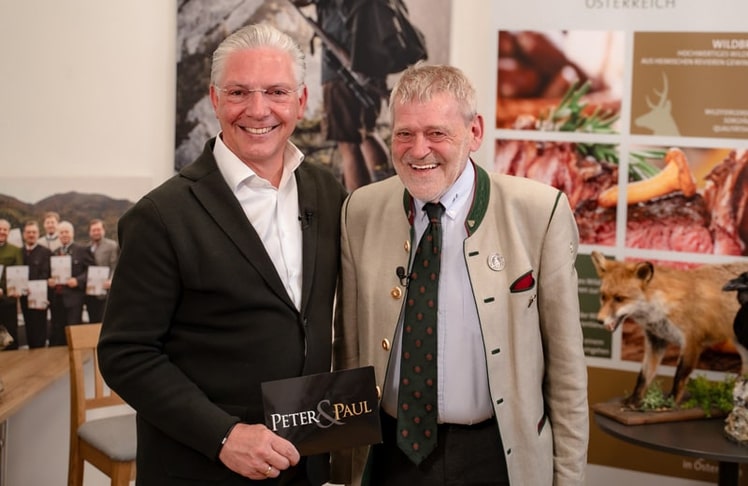 Paul Leitenmüller (l.) und Anton Larcher