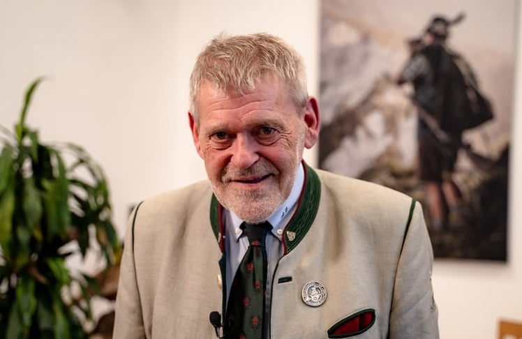 Anton Larcher, Anton Larcher, Tiroler Landesjägermeister und Präsident von Jagd Österreich