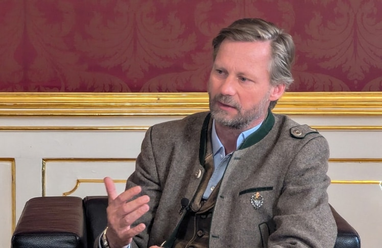 Maximilian Mayer-Melnhof, Landesjägermeister von Salzburg und Vorsitzender der Österreichischen Wildtier-Stiftung
