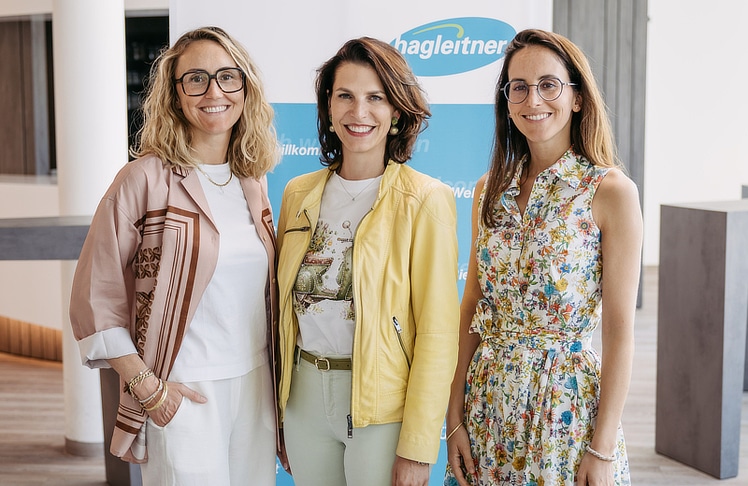 V.l.n.r.: Katharina Hagleitner, Karoline Edtstadler und Stefanie Hagleitner © Manuel Horn