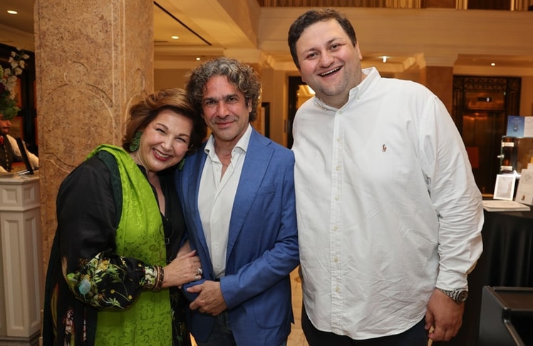 V.l.n.r. Suzanne Harf, Ildebrando D’Arcangelo und Misha Kiria © Franz Neumayr