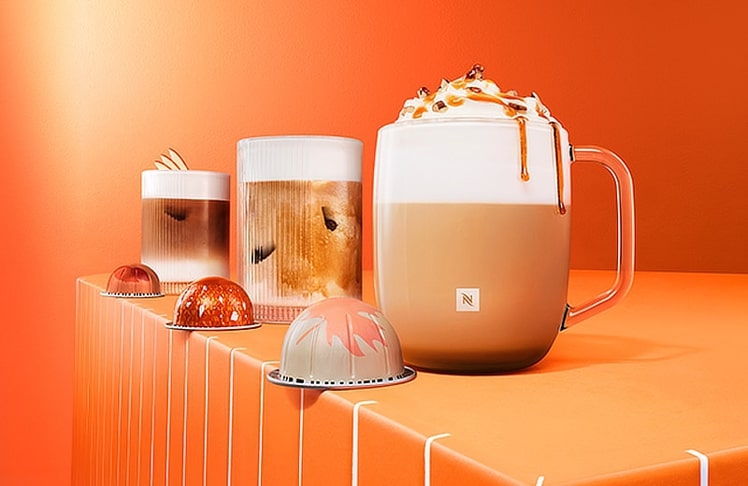Nespresso bringt mit der neuen Herbstkollektion aromatisierte Saisonalkaffees ins Eigenheim.