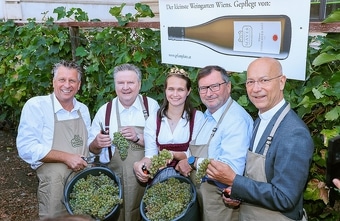 Michael Ludwig eröffnete Wiener Weinlese nach Rekordhitze