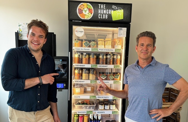 V.l.n.r.: Felix Urbanek (Strategic Development) und Carl-Wolfgang Stubenberg (Gründer "The Hungry Club")