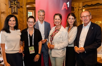 Top-Manager trafen sich beim A1 CEO Lunch in Alpbach