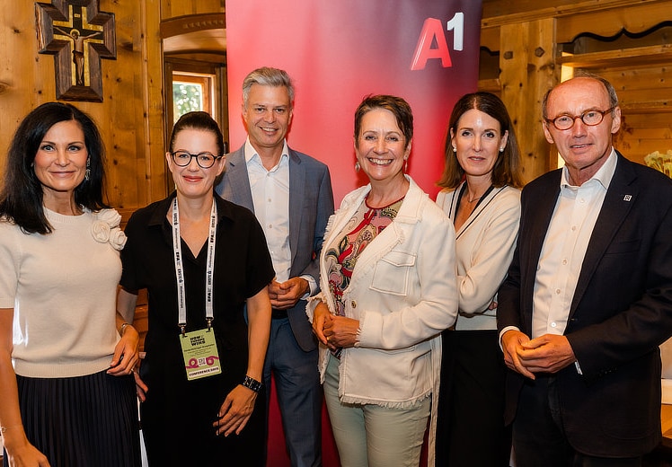 Top-Manager trafen sich beim A1 CEO Lunch in Alpbach