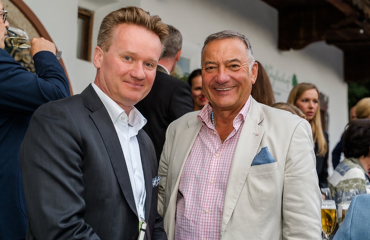 V.l.n.r.: Georg Knill (Präsident, Industriellenvereinigung) und Heinz Stiastny (Public Business Manager, Arrow ECS Austria).
