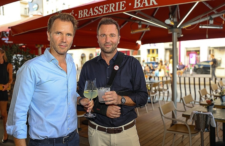 Die Joma-Betreiber Thomas (l.) und Hans Figlmüller 