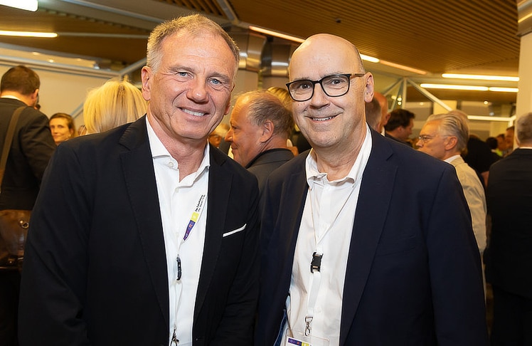 "ZiB 2"-Moderator Armin Wolf (l.) und RTR-Medien-Geschäftsführer Wolfgang Struber.