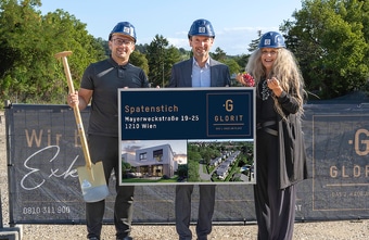 Spatenstich für neues Wohnprojekt in Strebersdorf