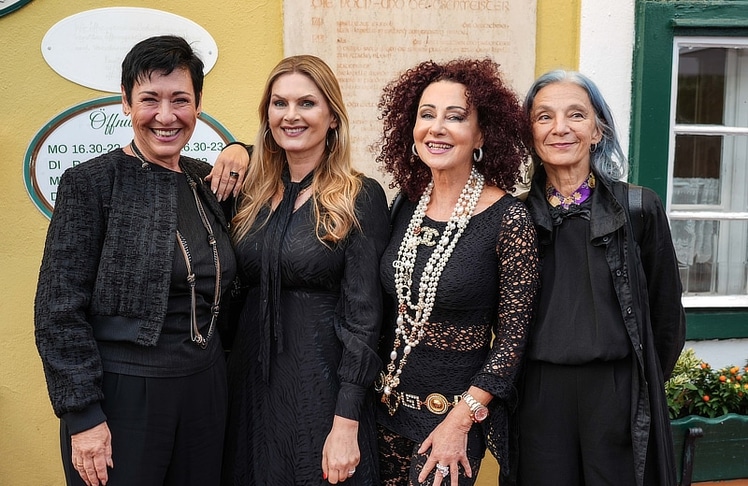V.l.n.r.: Andrea Händler, Martina Kaiser, Christina Lugner und Eva Billisich 