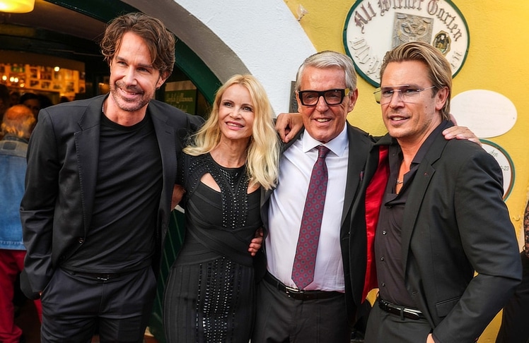 V.l.n.r.: Michael Lameraner, Ivana Huber, Poldi Huber und Adi Weiss
