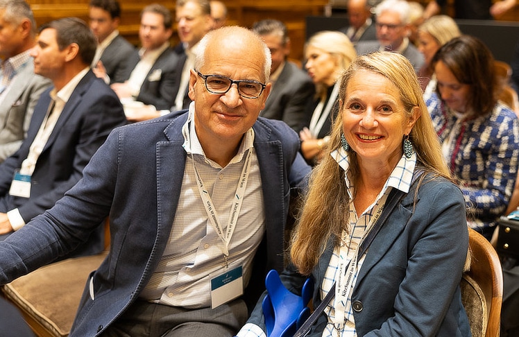 Wolfgang Layr (Direktor PR & Kommunikation, Volksbank Wien AG) und Gerlinde Layr-Gizycki (Gründerin & Managing Director, Inamera) © LEADERSNET /R. Brunhölzl