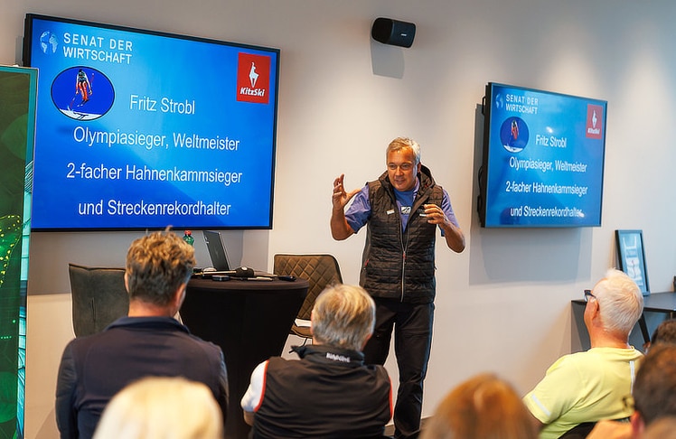 Fritz Strobl (Ehemaliger Skirennläufer & Olympiasieger).