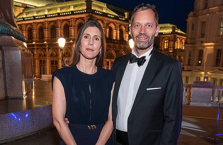 Berenice und Clemens Schwaiger (CEO Krone Gruppe)