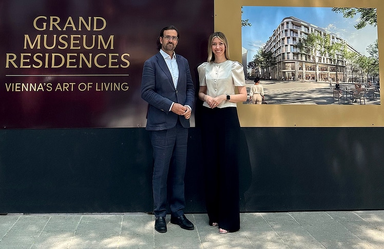 Karina Schunker, Geschäftsführerin EHL Wohnen und Georg Flödl, Eigentümer und Geschäftsführer Immobilien Funk © EHL 