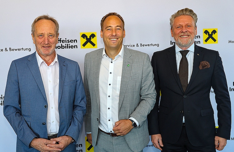 V.l.n.r.: Josef Wallenberger, Patrick Layr und Peter Weinberger © LEADERSNET/G. Langegger