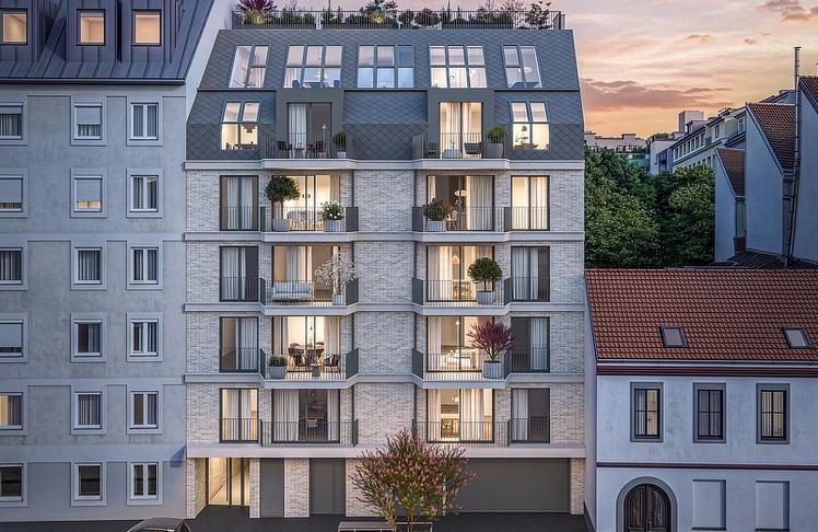 Straßenansicht Siebenbrunnengasse 9 © Zoom 