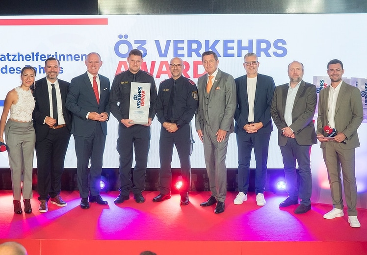 Ö3-Verkehrsaward machte couragierten Einsatz sichtbar