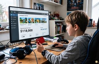 Neunjähriger soll YouTube-Werbung für über 100.000 Euro gebucht haben