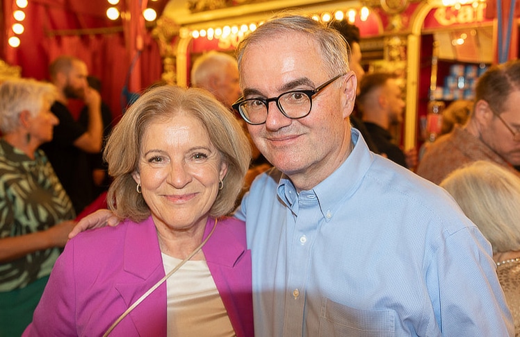 ORF-Generaldirektorin Ingrid Thurnher mit Ehemann. © LEADERSNET / R. Brunhölzl